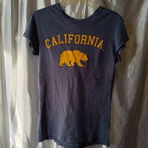 Sungirl navy blue California t shirt L